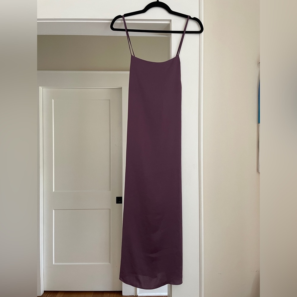 Mauve Madewell slip dress, size 8